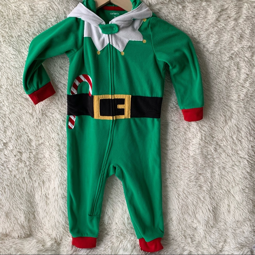 COPY - Carter’s Elf Onesie Pajamas/Costume